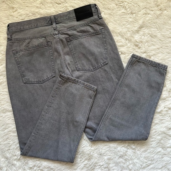 Everlane Jeans The 90's Cheeky Organic Cotton Non-Stretch Denim Gray Crop 28 - Picture 2 of 12